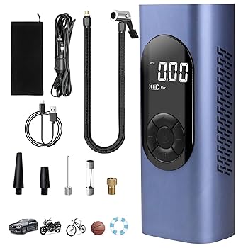 電動空気入れ 車 自転車空気入れ コードレス 充電式 最大圧力150psi Amazon.co.jp: 【2023強化版】空気 入れ 電動 自転車 空気入れ